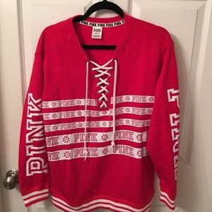 PINK VS festive sweater